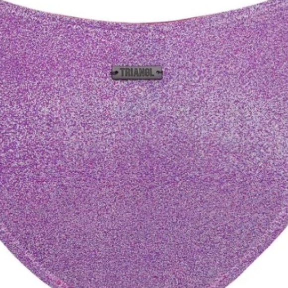 Violet sparkle astro bathing suit top only - Picture 5 of 5